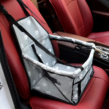 Pet Dog Car Carrier Seat Bag Waterproof Basket Folding Hammock Pet Carriers Bag for Small Cat Dogs Safety Travelling Mesh Bag