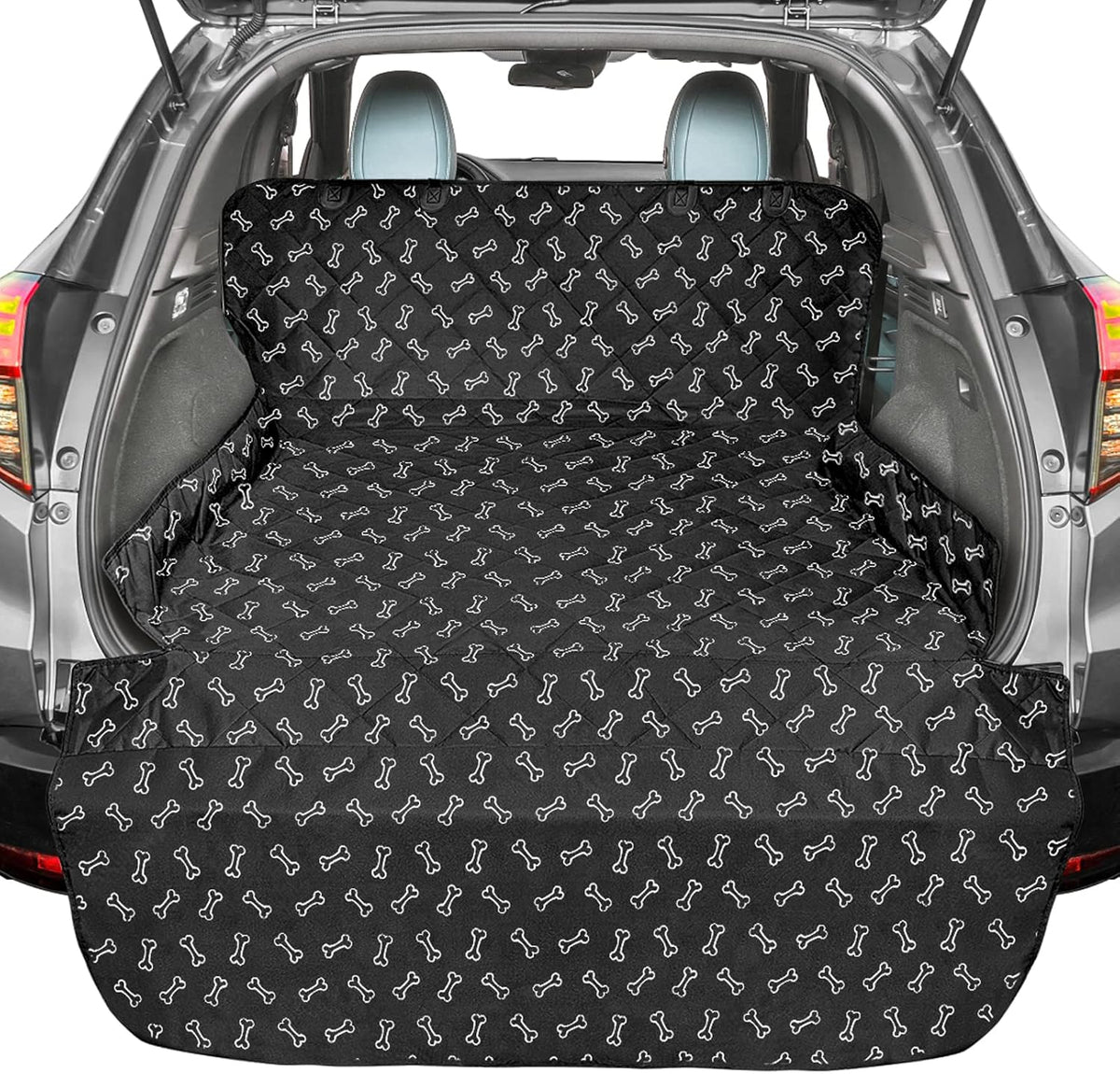 SUV Cargo Liner for Dogs - Trunk Cover for SUV with Bumper Flap Protector