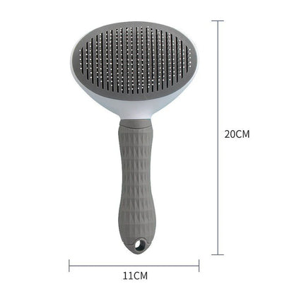 Dog Cat Hair Removal Comb Brush Plastic Pet Grooming Products for Cats Gotas Katten Brushes Mascota Accessories Cleaning Combs